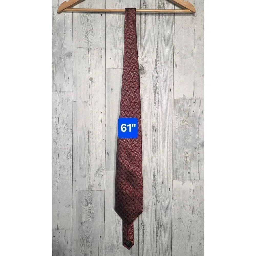 Metropolitan Opera Collectible Starburst Pattern Silk Tie